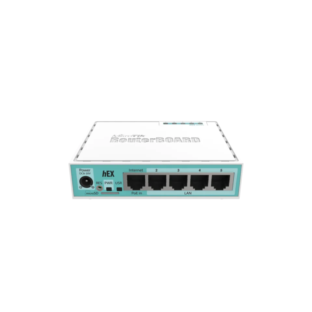 MikroTik hEX RB750Gr3 5-Port Gigabit Router